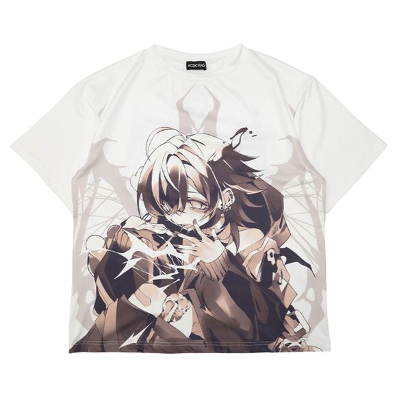 ACDC Rag x Gedraji Cryptid Corpse White Oversized Tee - Picture 1 of 6